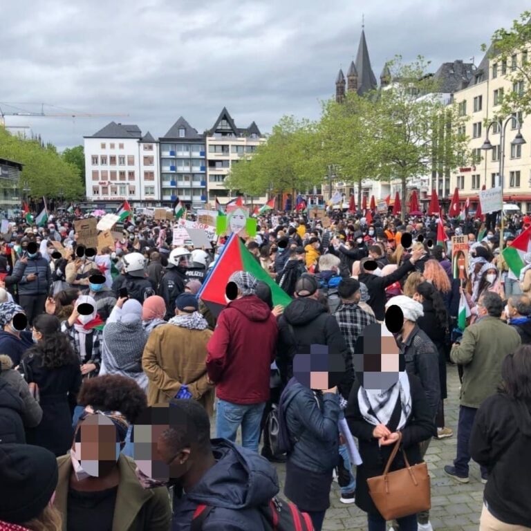 Statement Nakba-Kundgebung Köln