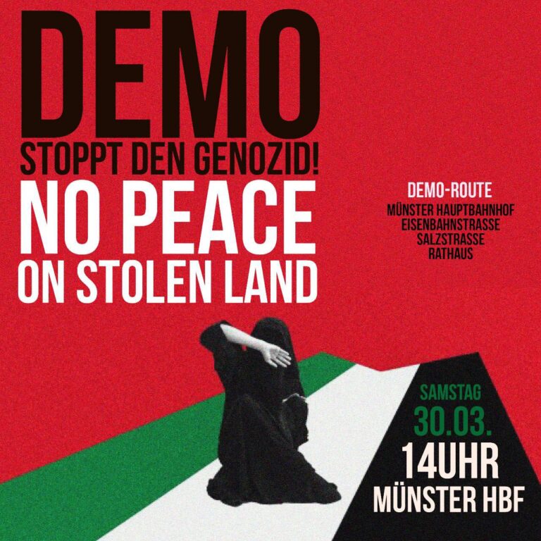 DEMO am 30.03.2024 in Münster