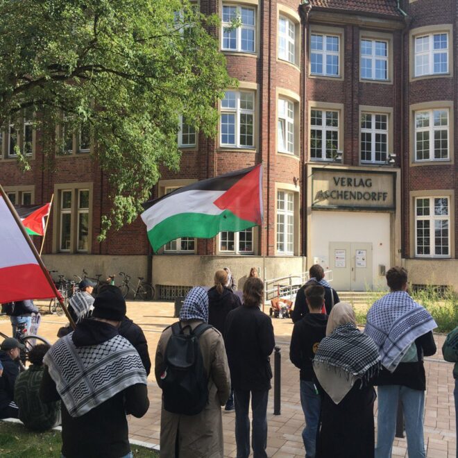 Unsere Antwort auf die Anfrage der Westfälischen Nachrichten bzgl. Audioaufnahmen unserer Demo