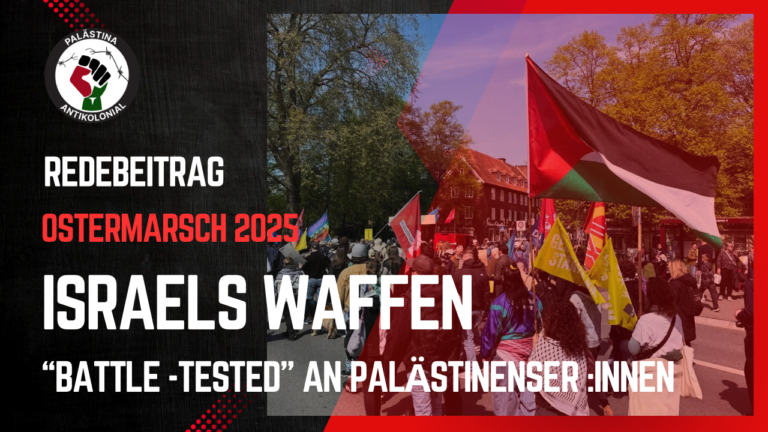 Unser Redebeitrag beim Ostermarsch in Münster