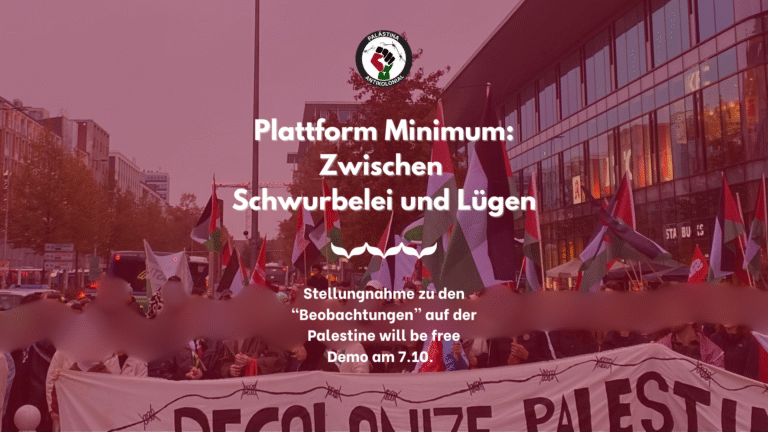 Plattform Minimum: Zwischen Schwurbelei und offenen Lügen