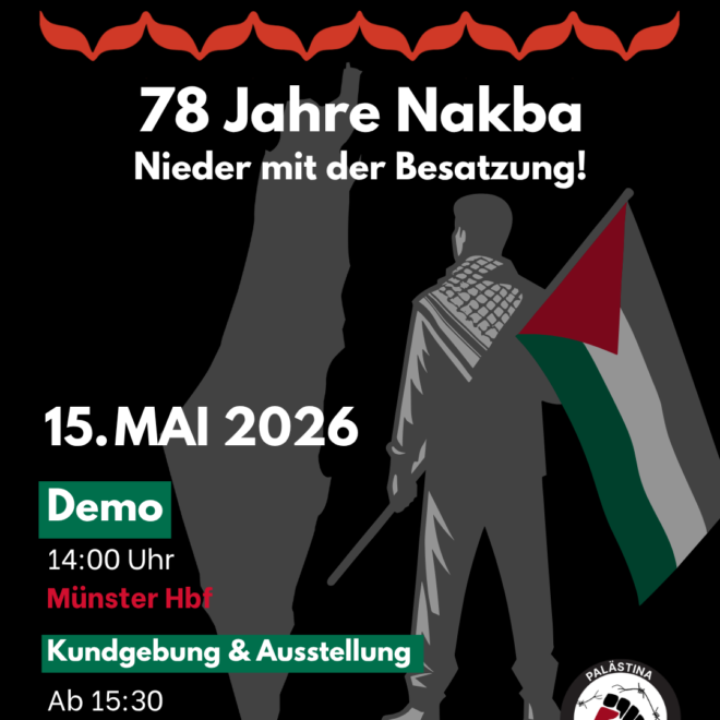 Aktionstag – 78 Jahre Nakba