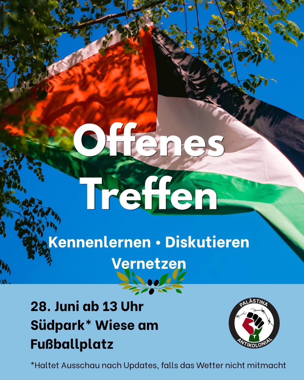 Einladung zum offenen Treffen