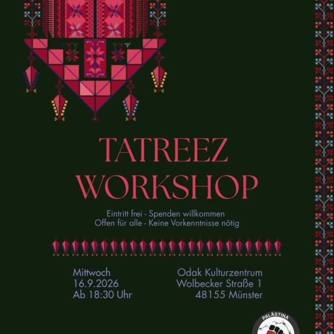 Tatreez Workshop