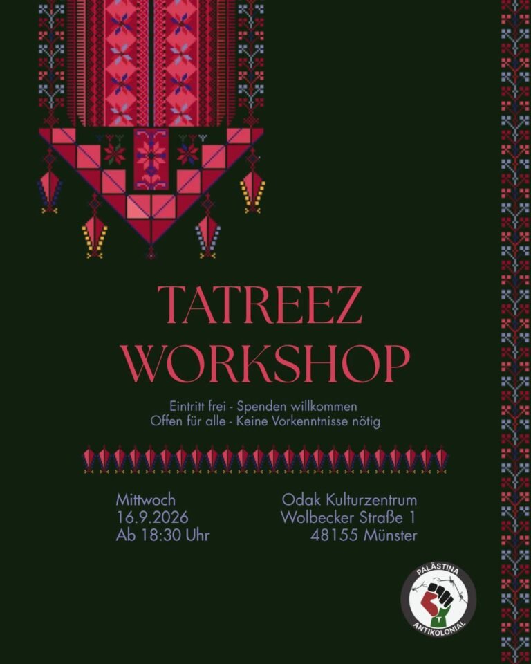 Tatreez Workshop