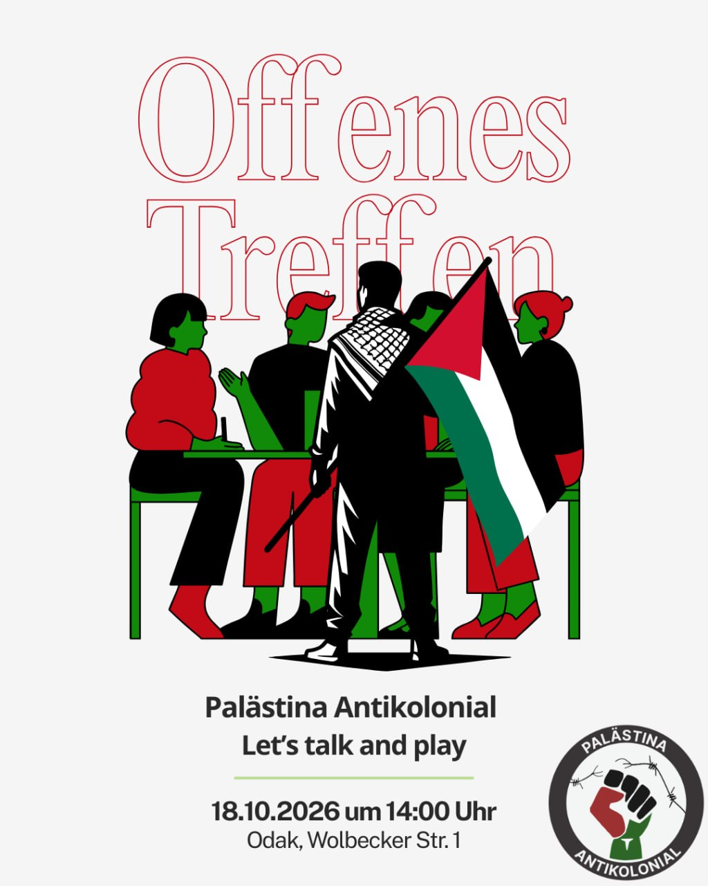 Offenes Treffen – Let’s talk and play!